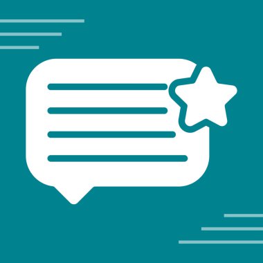 Geri besleme simgesi, vektör illüstrasyonu 