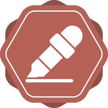 Göz damlası Simgesi Düzlüğü. Vektör Göz Damlası Sembolü