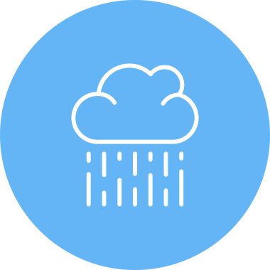 bulut web simgesi basit illüstrasyon