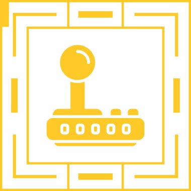 Oyun çubuğu web simge vektör çizim 