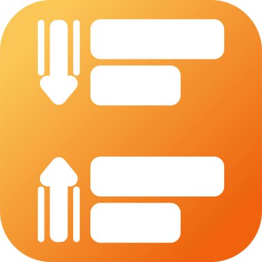 Boşluk simgesinin vektör illüstrasyonu