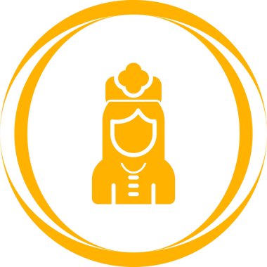  hemşire vektör simgesi modern basit resimleme