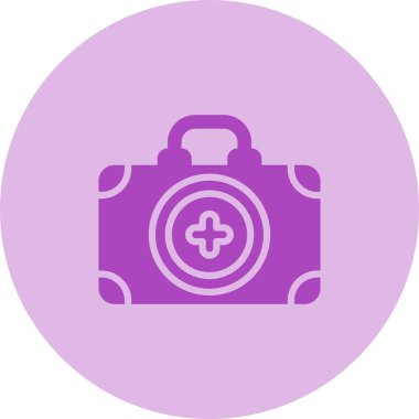 İlk yardım kiti vektör illüstrasyonu