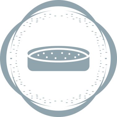 Petri Çanağı ikon vektör illüstrasyonu 