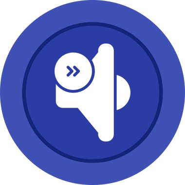 İleri simgesinin vektör illüstrasyonu