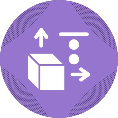 3B tasarım imzası web simgesi vektör illüstrasyonu