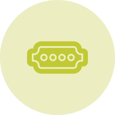 Pil. Web simgesi basit illüstrasyon 