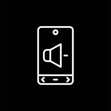 Cilt Aşağı Simgesi Beyaz Arkaplanda İzole Edildi 