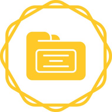 dizin web simgesi, basit vektör illüstrasyonu