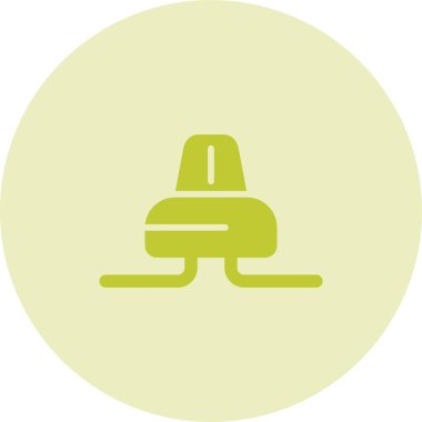 Kablo Cevizi simgesi, vektör illüstrasyonu 