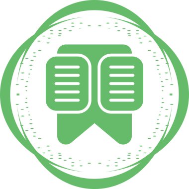 Yer İmi simgesinin vektör çizimi