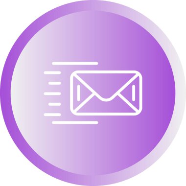 E- posta simgesinin vektör illüstrasyonu