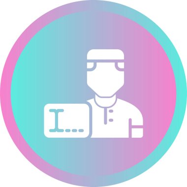 kullanıcı. Web simgesi basit illüstrasyon