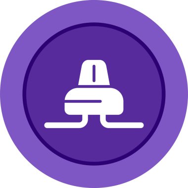 Kablo Cevizi simgesi, vektör illüstrasyonu 