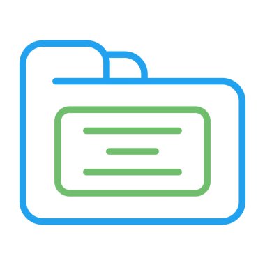 dizin web simgesi, basit vektör illüstrasyonu