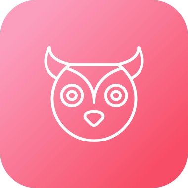 owl. web icon simple illustration clipart