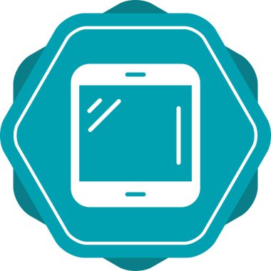 dijital tablet, teknoloji izole edilmiş simge