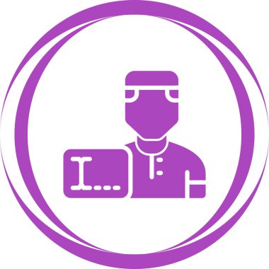 kullanıcı. Web simgesi basit illüstrasyon