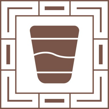 cam ağ simgesi, basit vektör illüstrasyonu