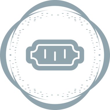 Pil. Web simgesi basit illüstrasyon 