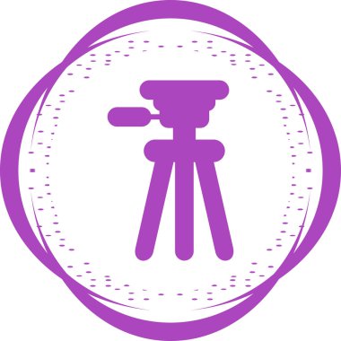 Tripod Stand 'ın temel doğrusal çizimi