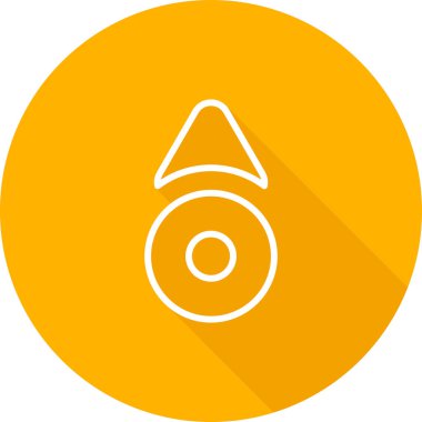 Yukarı kaydır. Web simgesi basit illüstrasyon