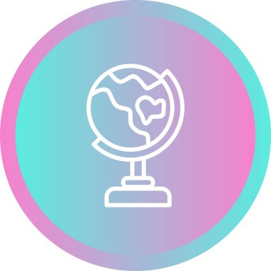 Globe web simgesinin illüstrasyonu 