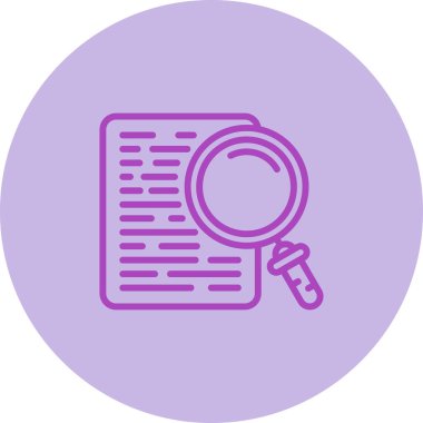 Ara. Web simgesi basit tasarım