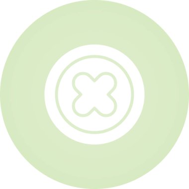 çapraz simgenin vektör illüstrasyonu 