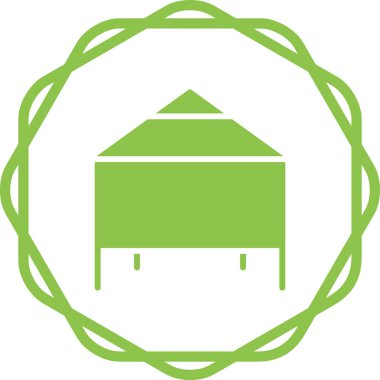 Branda. Web simgesi basit tasarım