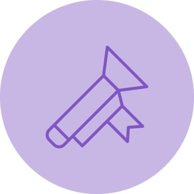 Beyaz Arkaplanda Kutlama Ağı Simgesi İzole Edildi 