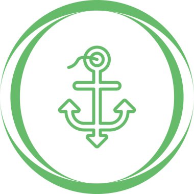 Çapa web simge vektör çizim