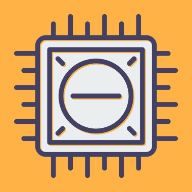 Teknoloji vektör resimleme tasarımı