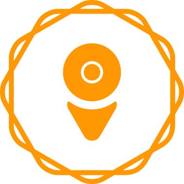 Aşağı kaydır. Web simgesi basit illüstrasyon