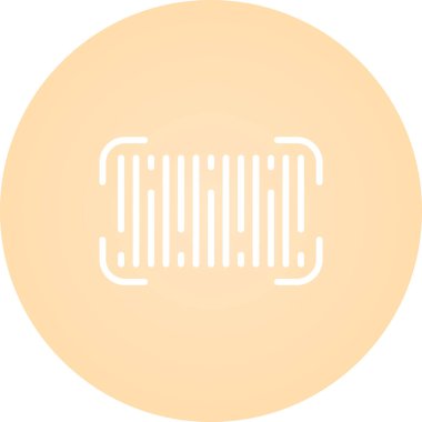 barkod simgesi, web basit illüstrasyon