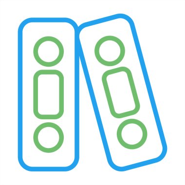 Bağlayıcı ağ simgesi basit illüstrasyon