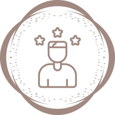 kullanıcı deneyimi simgesi vektör illüstrasyonu 