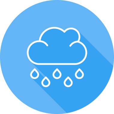 bulut web simgesi, basit illüstrasyon