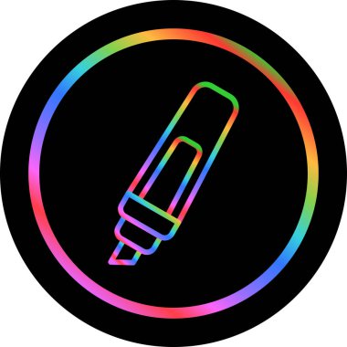 Daha açık. Web simgesi basit illüstrasyon