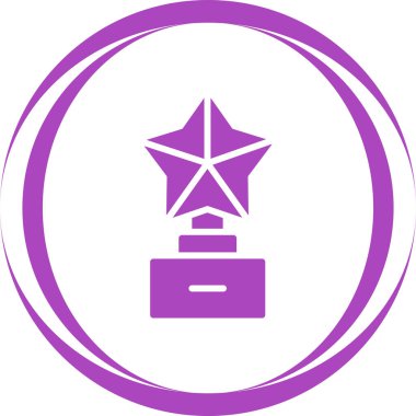 kupa web simgesi vektör illüstrasyonu 