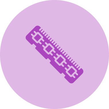 Ram Bellek simgesi, vektör illüstrasyonu basit tasarım