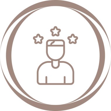 kullanıcı deneyimi simgesi vektör illüstrasyonu 