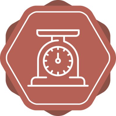 simge vektör çizim ağırlık ölçekler