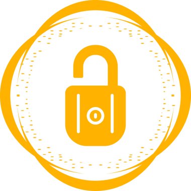 simge vektör illüstrasyonunun kilidini aç 