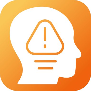 fikir simgesi, vektör illüstrasyonu 