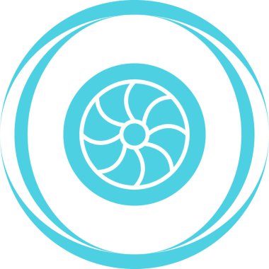 Simge yükleme vektör illüstrasyonu