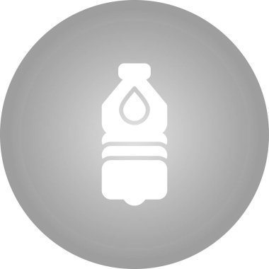 su şişesi ikonu tasarımı vektör çizimi 