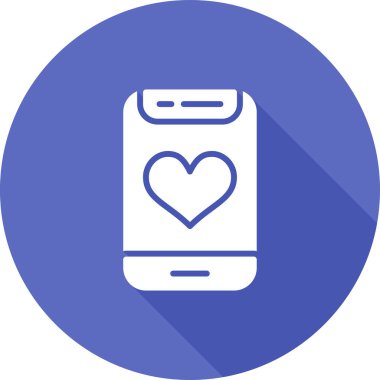 cep telefonu simgesi, vektör illüstrasyonu basit tasarım