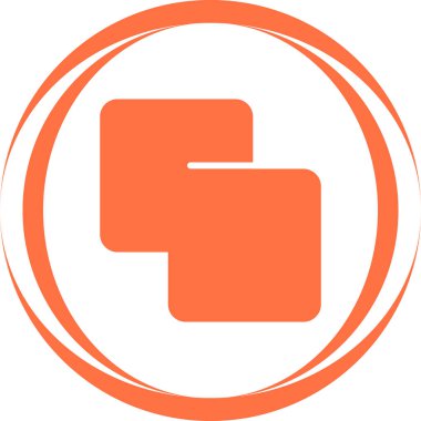 beyaz arkaplanda izole edilmiş simge vektörünü birleştir