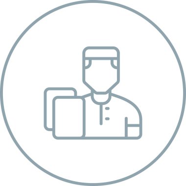 kullanıcı. Web simgesi basit illüstrasyon